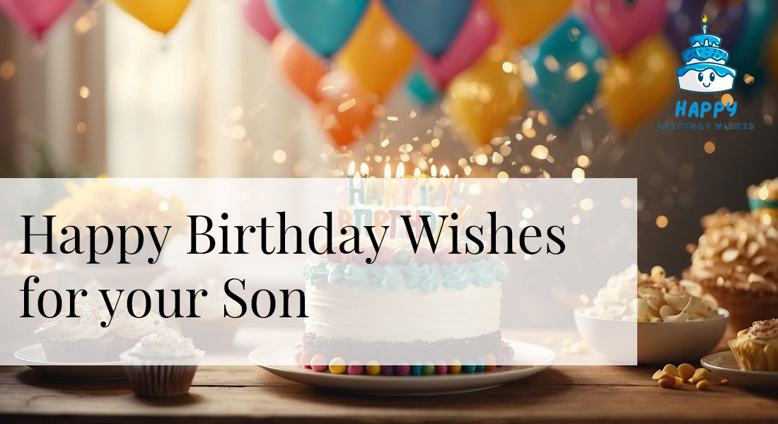 greetings for son brithday